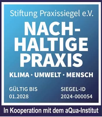 nur-siegel Nachhaltige Praxis